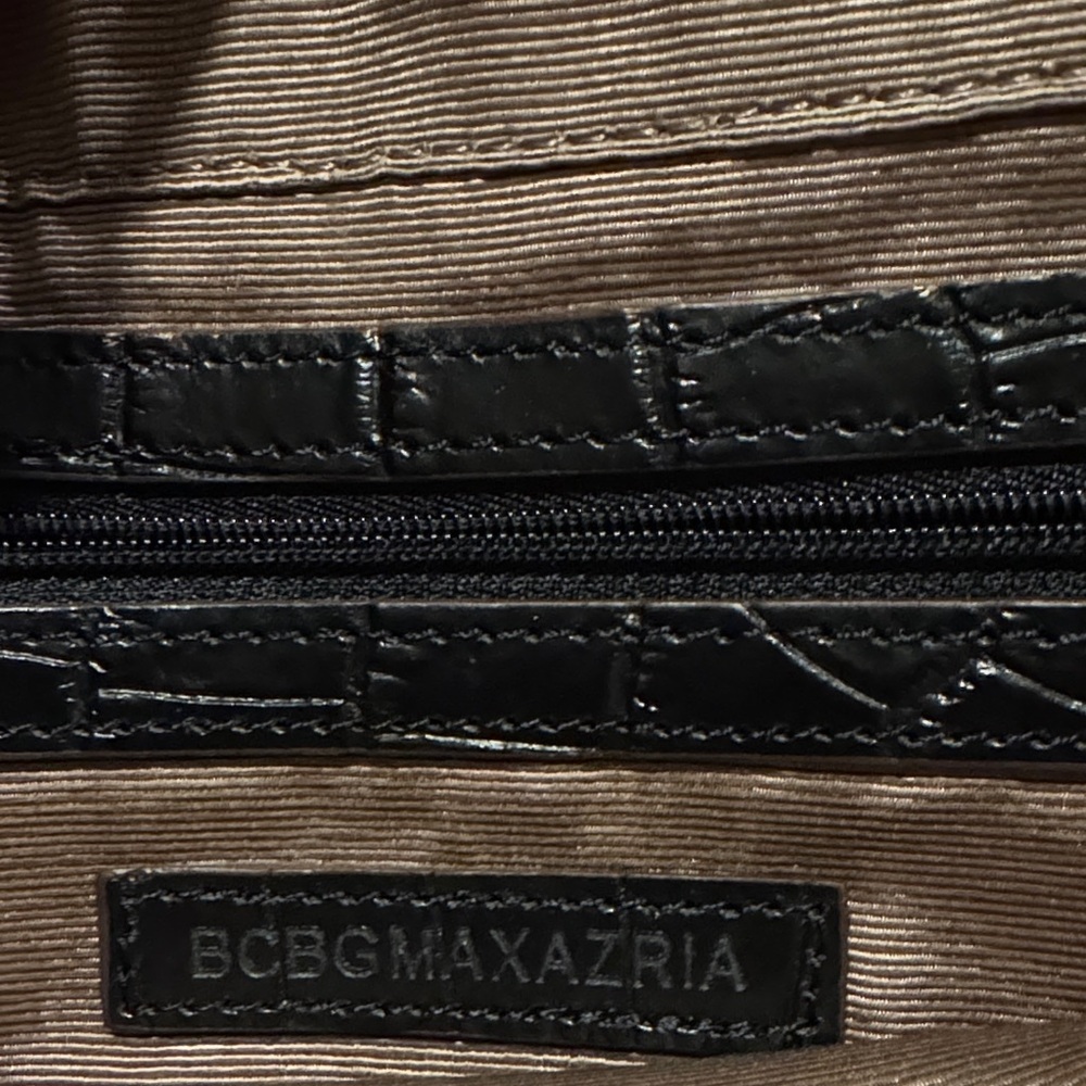 BCBGMaxAzria Black and Tan Men's Bag